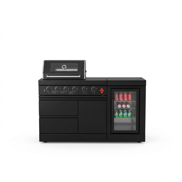 65-Inch Stainless Steel Propane Outdoor Kitchen Grill