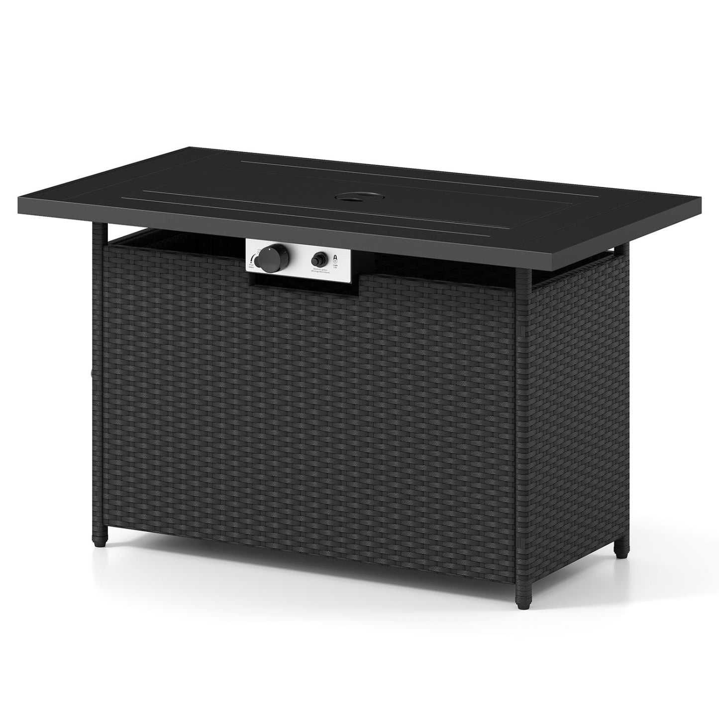 44.5-In. Propane Fire Pit Table with 50,000 BTU Burner