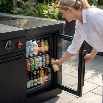 4-Burner Stainless Steel Propane Outdoor Kitchen Grill