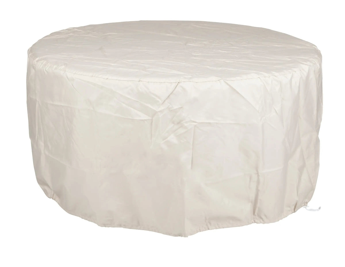 44-Inch Round Aluminum Propane Fire Pit Table, 55,000 BTU