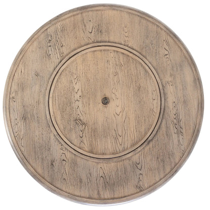 42-Inch Round Aluminum Propane Fire Pit Table, 55,000 BTU